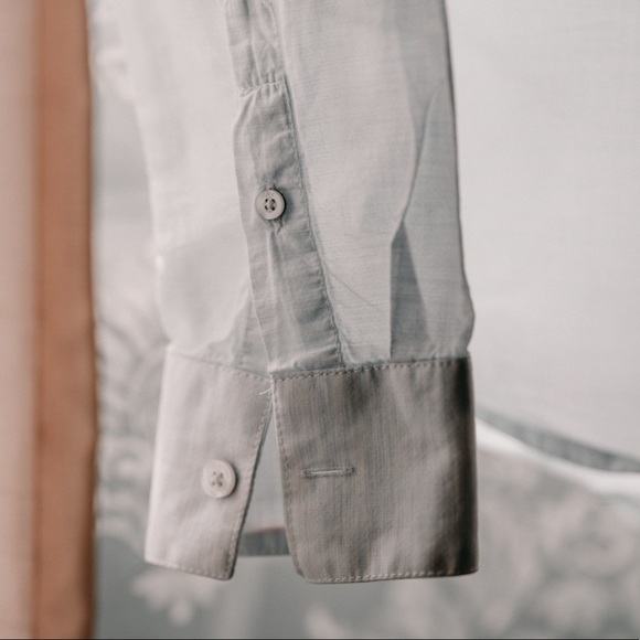 Armani Exchange Blue Shirt - Slim Fit - Picture 3 of 8